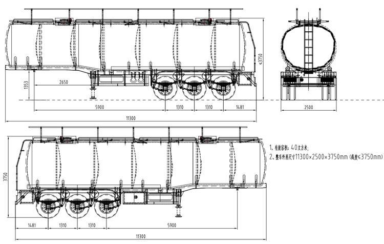 stainless-steel-fuel tanker-trailer