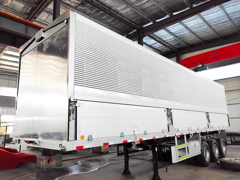 40ft aluminum wing van truck