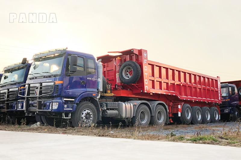 50 Ton Rear Dump Semi Trailer