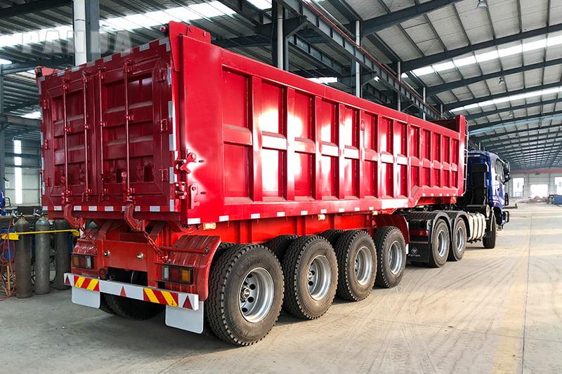 50 Ton Rear Dump Semi Trailer