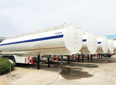 3 Axle 45KL Fuel Tank Trailers Ready to Go Botswana