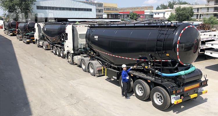 40 CBM Pneumatic Bulk Cement Truck Trailer