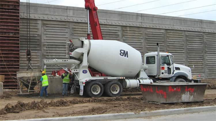 Transport du béton